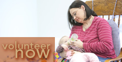 volunteer now button